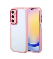 Galaxy A25 Kılıf Kamera Korumalı Renkli Kenar ve Çerçeve Tasarımlı Zore Vitamin Kapak