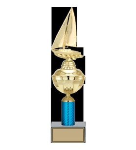 ODAK KUPA - Figürlü Kupalar - Yelken Figürlü Kupalar FG-051 C - 40 cm