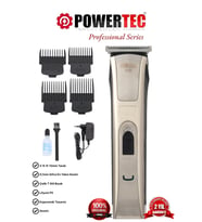 Powertec TR-558 Profesyonel Şarjlı Saç Sakal Ense Vücut Tıraş Makinesi