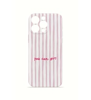 iPhone 15 Pro Vorian İnce Kamera Korumalı Mika Kılıf You Can Girl