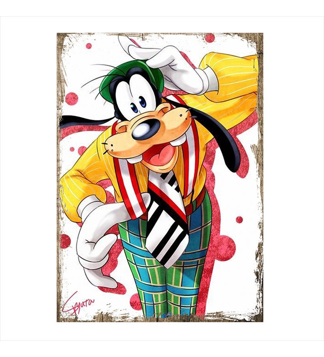 cizgi-karakter-goofy-art-mdf-