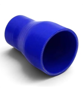 Konik Düz Daralan Redüktör Silikon Hortum Mavi İç Çap-50/60 Boy-10cm