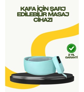 Isıtmalı Baş Masaj Aleti Rahatlatıcı Stres Tasarım