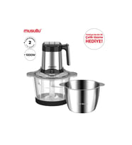 Musullu MSL-1221-2  Rondo Doğrayıcı 2 Lt (Gümüş)