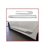 BLUEOTO Toyota Corolla Krom Yan Kapı Çıtası 2019-2025 Paslanmaz Çelik 4 Parça