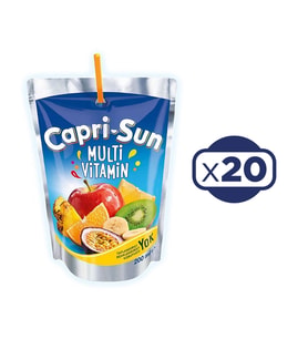 Capri Sun Multi Vitamin 200 ml 20 Adet