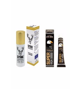 ORJİNAL STAG ST 9000 GECİKTİRİCİ SPREY + GECİKTİRİCİ KREM