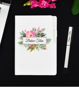 Doğumgünü Hediyesi , Arkadaşa Hediye, Sevgiliye Hediye Kişiye Özel Defter Hediye Seti