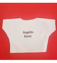 Dodes Hoşgeldin Kuzum Yazılı Oyuncak Tişörtü