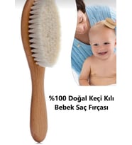KEÇİ TÜYÜ BEBEK FIRÇA (Ahşap)