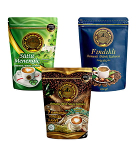 Tarihi Adıyaman Kahvecisi 200 gr 3 lü Karma Paket