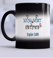 Sosyal Bilgiler Öğretmeni Kupa Bardak Sihirli