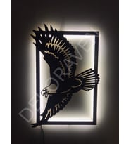 Kartal Led Işıklı Tablo