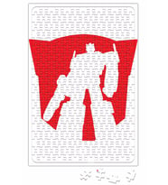 Transformers Symbol of Freedom Puzzle 240 Parça Yapboz