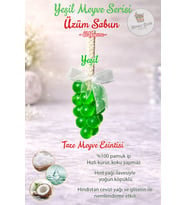 El Yapımı Üzüm Salkım Sabun(Kırmızı-Mor-Yeşil)