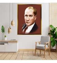 ÇERÇEVELİ ATATÜRK TABLO S629