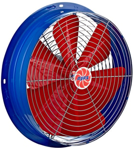 Ayas 25 cm 1400 d/d Sanayi Tipi Aspiratör 380 Volt Trifaze
