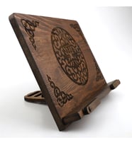 Ahşap Masaüstü Kademeli Rahle Kitap Okuma Standı Ahşap Tabletlik