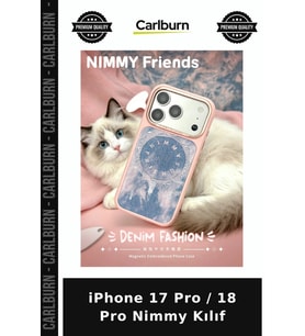 iPhone 17 Pro / 18 Pro Nimmy Kılıf Telefon Koruma Stil Sahibi Cihaz Koruyucu