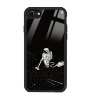 iPhone 8 Astronot Tatiana Tasarımlı Glossy Telefon Kılıfı