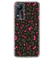 INFINIX Note 11 Pro Note 10 Hot 9 Play Kılıf Desemli Silikon Barbie and Shoes 1413
