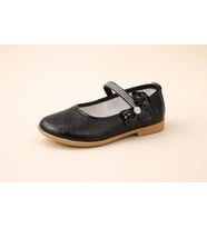 Trendyshose  7074 Kız Çocuk Babet Ayakkabı (Siyah)