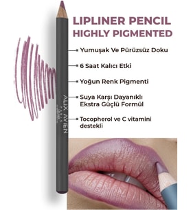 Uzun Süre Kalıcı Dağılma Yapmayan Nemlendirici Dudak Kalemi - Lipliner Pencil 22 Berry Coctail