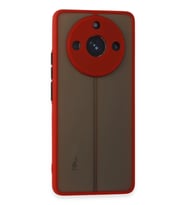 Realme 11 Pro Kılıf Montreal Silikon Kapak - Kırmızı