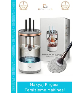 #FırçaTemizleyici Profesyonel Hijyenik Otomatik Modern Hassas Bakım Makyaj Fırçası Temizleme Makines