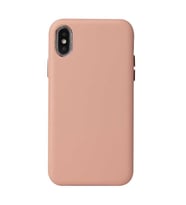 Apple iPhone XS Kılıf Zore Eyzi Kadife İç Yüzey Suni Deri Kılıf (Pembe)