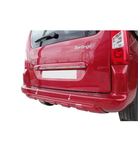 Citroen Berlingo Uyumlu 2 Arka Orta Tampon Fiber (Difüzör) 2008 Ve Sonrası