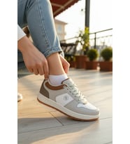 Enoch Kadın Günlük Sneaker Modern Tasarım Konforlu Yürüyüş Spor Ayakkabı