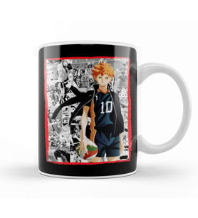 Haikyu Shoyo Hinata Kupa Bardak Porselen