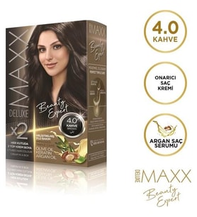 Maxx Deluxe Saç Boyası 4.0 Kahve