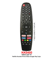 Onvo-profilo-saba netflix-youtube-google play-prime video tuşlu lcd led tv kumanda (SES KOMUT ÖZELLİĞİ YOKTUR)