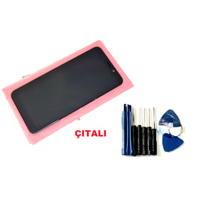 Tkgz Xiaomi Redmi 5 Plus Uyumlu Lcd Ekran Dokunmatik - FULL ÇITALI +TAMİR SETİ SİYAH