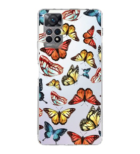 PrintiFy Xiaomi Redmi Note 12 Pro ile Uyumlu Water Color 2  Kamera Korumalı Şeffaf  Kılıf