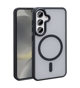 Galaxy S24 Plus Kılıf M-safe Şarj Özellikli Mat Arka Yüzey Zore Sio Kapak