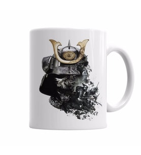 Samurais Kupa Bardak Porselen