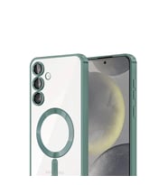 Galaxy A15 4g Kross Magneticsafe Kapak - Koyu Yeşil