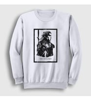 Presmono Unisex Beyaz Poster Dizi Witcher Sweatshirt 325601tt
