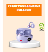 Yxg10 Klipsli Açık Kulaklık – Spor İçin Uygun, Aptx Ses, Ergonomik Yapı