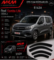Opel Combo Life (2020>) 4'lü Mugen Cam Rüzgarlığı
