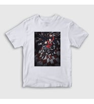 Presmono Unisex Çocuk Beyaz Yumeko V2 Anime kakegurui T-Shirt 240269tt (Beyaz)