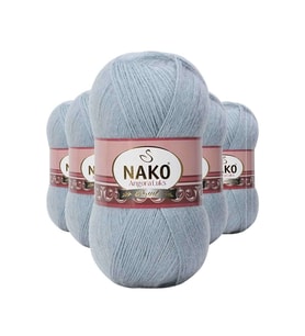 5 Adet Angora Lüks El Örgü İpi 12936