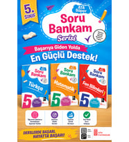 5. Sınıf Ata Süper Türkçe - Matematik- Fen Bilimleri Soru Bankam Seti