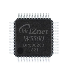 W5500 Ethernet Haberleşme Entegresi İnternet 48 Pin LQFP SPI 10/100 Ethernet MAC TCP UDP ICMP IPv4
