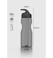 Renga Moly 730 ml Tritan Pipetli Matara 912115 Fuşya (Siyah)