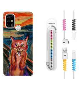 Casper E30 F20 X20 Kılıf Kablo Koruma Spiral Silikon Tablo Cat 1788