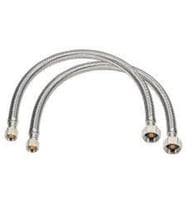 3/8 3/8 Klozet Bağlantı Hortumu Çelik Bağlantı Flex- 2 Adet 70 Cm